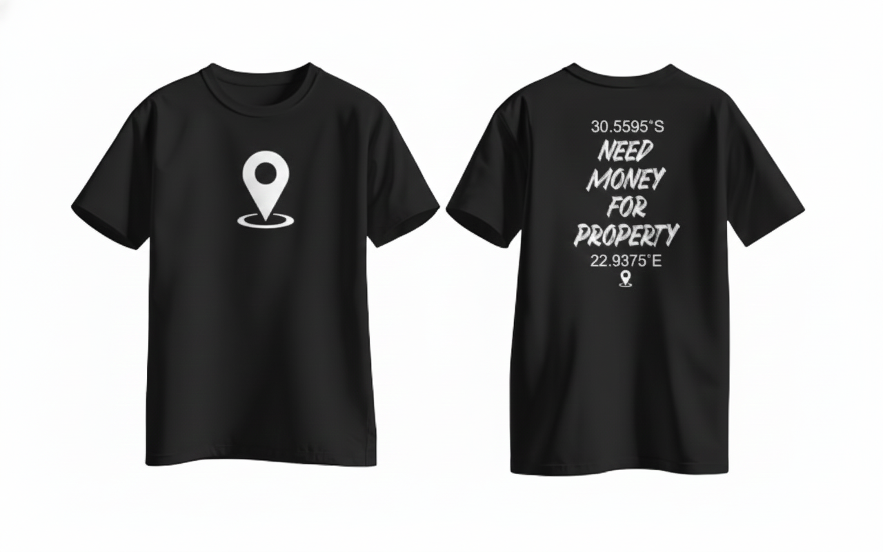 Need Money For Property Coordinates Tee